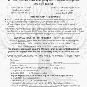 2026 Fall Retreat - Rooted in Spiritual Priniciples